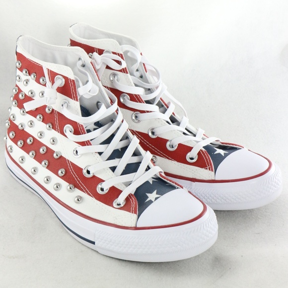 Converse Shoes - CONVERSE CT All Star Studded High-Tops 'Americana' Sz 7.5 US Wmn 5.5 Men